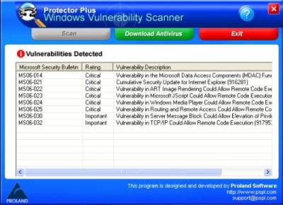 Windows Vulnerability Scanner 2.3 Portable