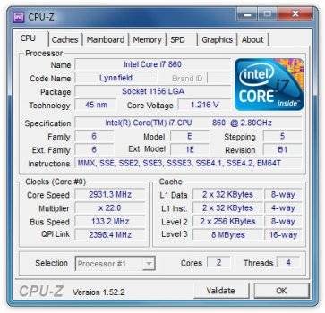 CPU-Z 1.64 Portable